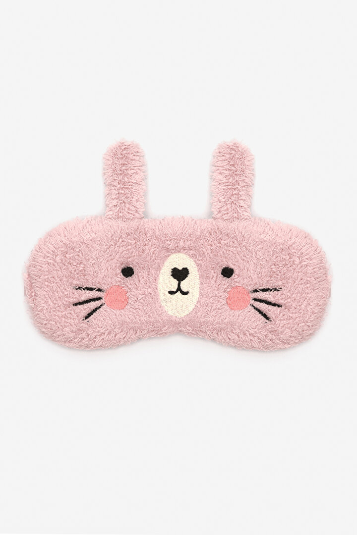 Girls Bunny Pink Sleep Mask - 1