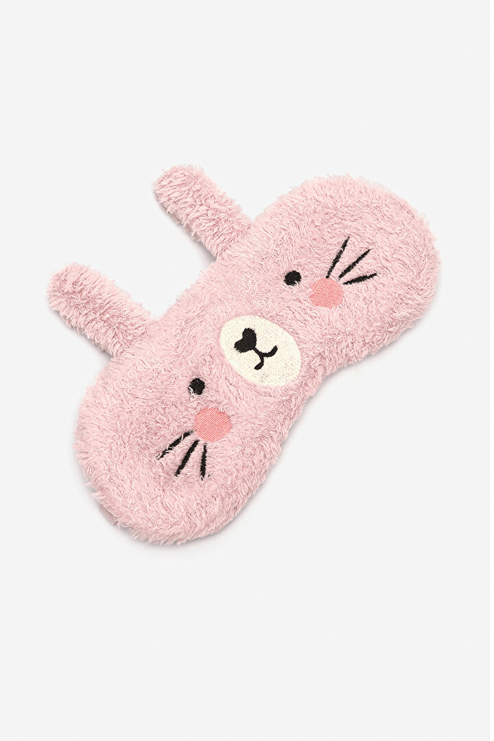 Girls Bunny Pink Sleep Mask - 2