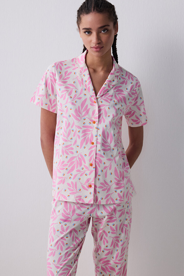 Rhea Gömlek Pantolon Pijama Takımı - 2