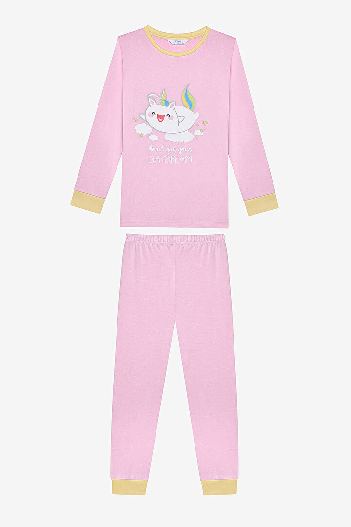 Girls Daydream Thermal Multi Colour PJ Set - 1