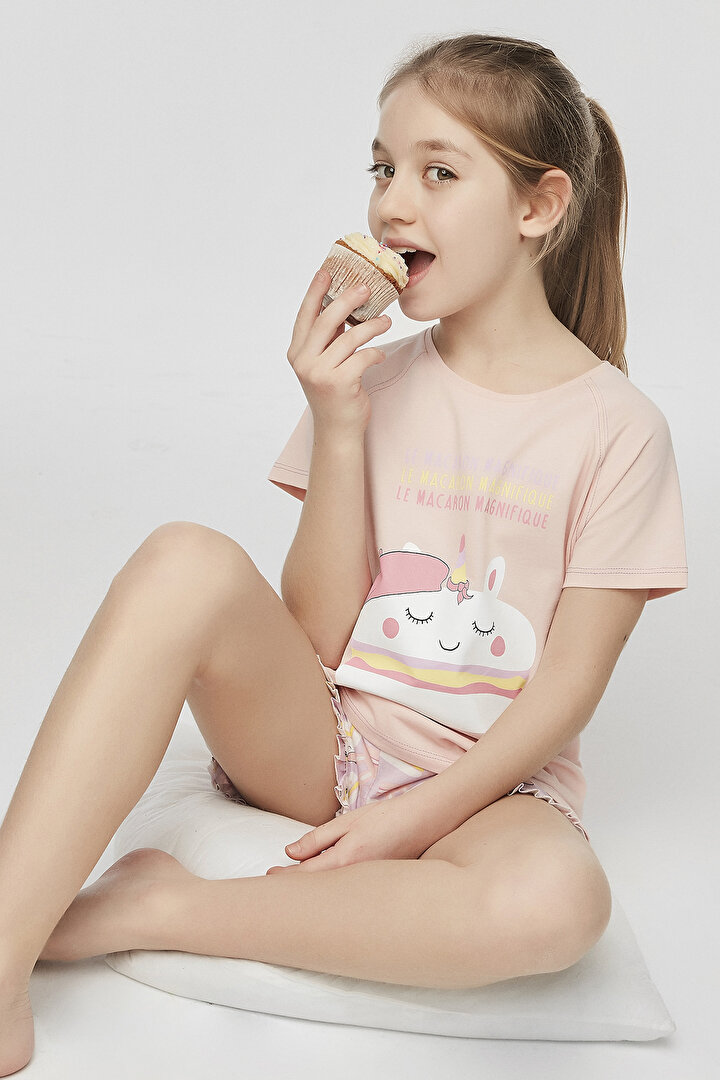 Teen Macaron 2 In 1 PJ Set - 1