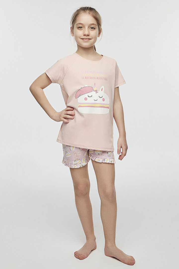 Teen Macaron 2 In 1 PJ Set - 2
