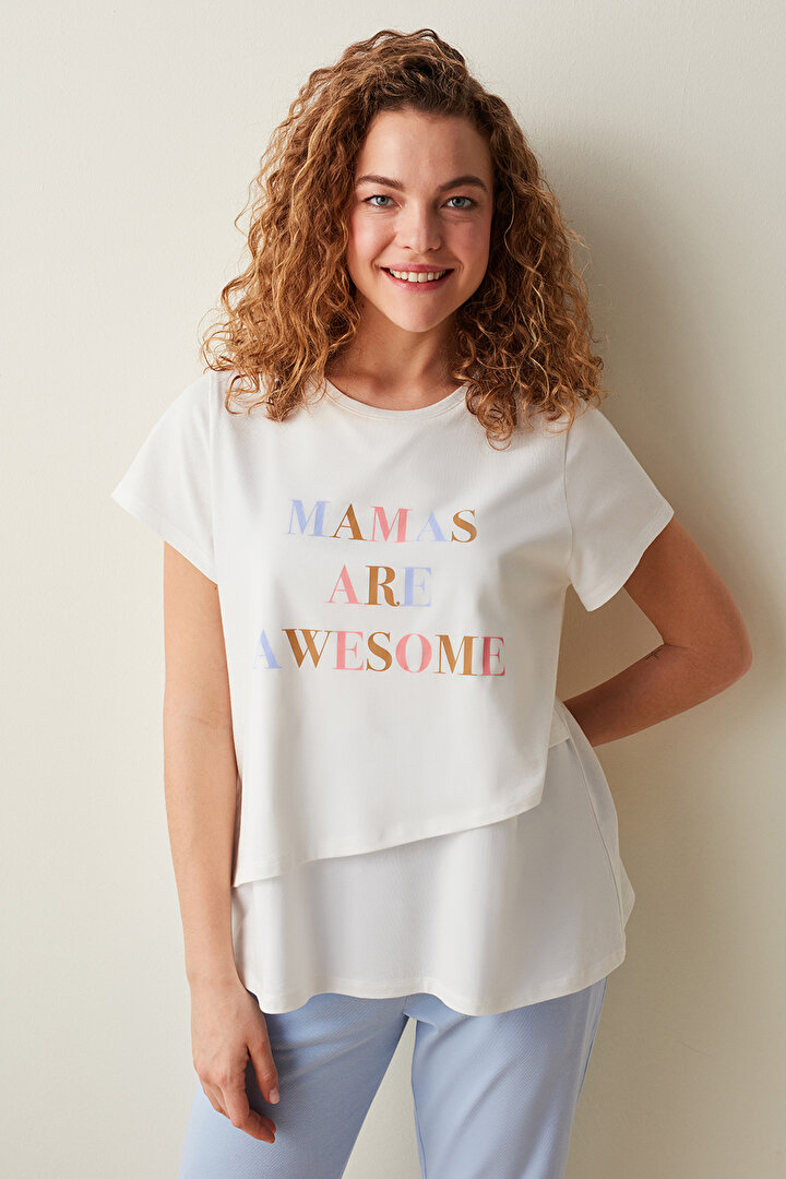 Mama Awesome Ss T-Shirt - 2