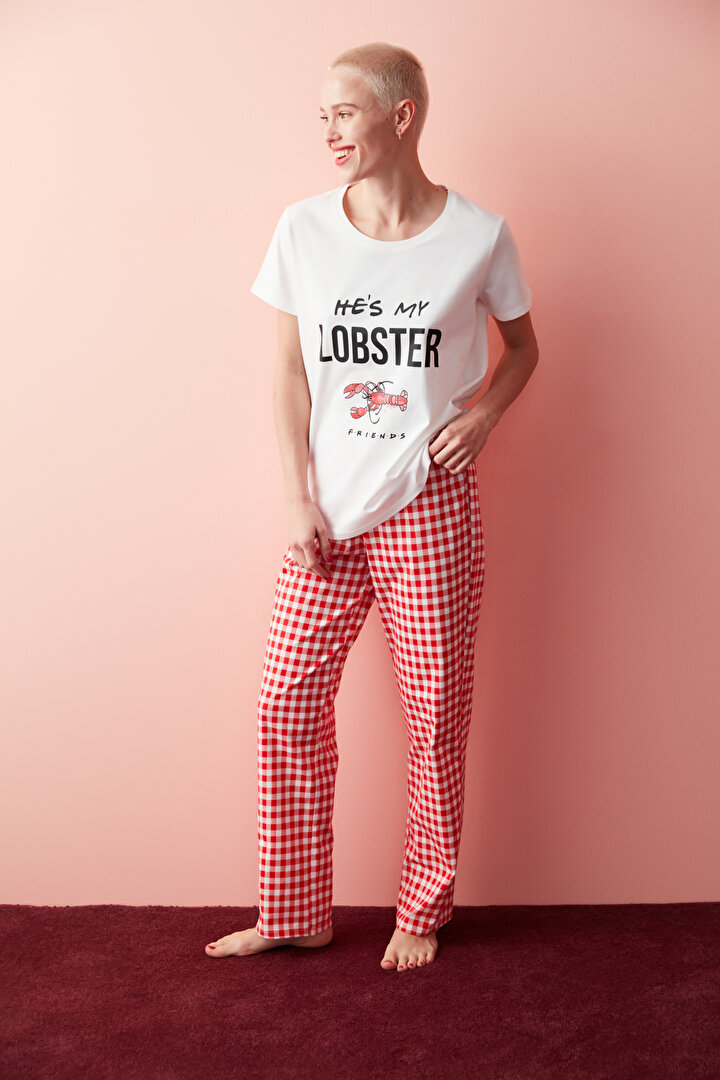 Gift Lic Lobster Pants PJ Set - 1