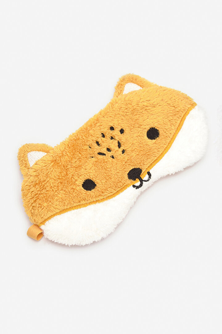 Boys Fox Yellow Sleep Mask - 2