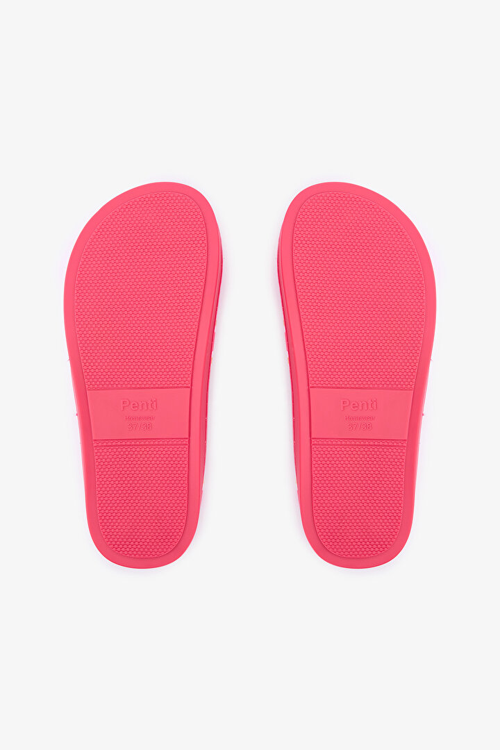 Mara Striped Off White Slipper - 4