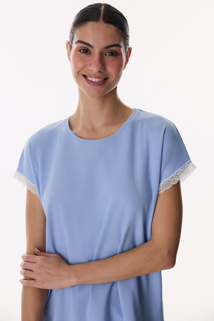 Mavi Chloe Blue Kapri Pijama Takımı - 2