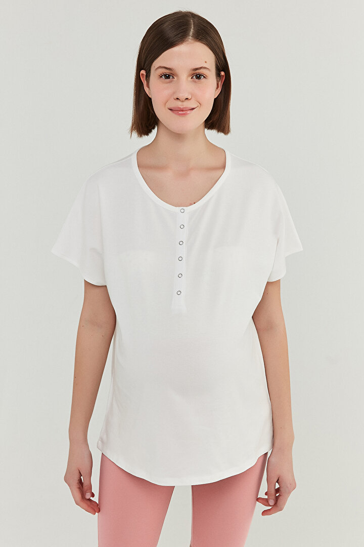 Penti Mama Hamile Henley Tişört - 1