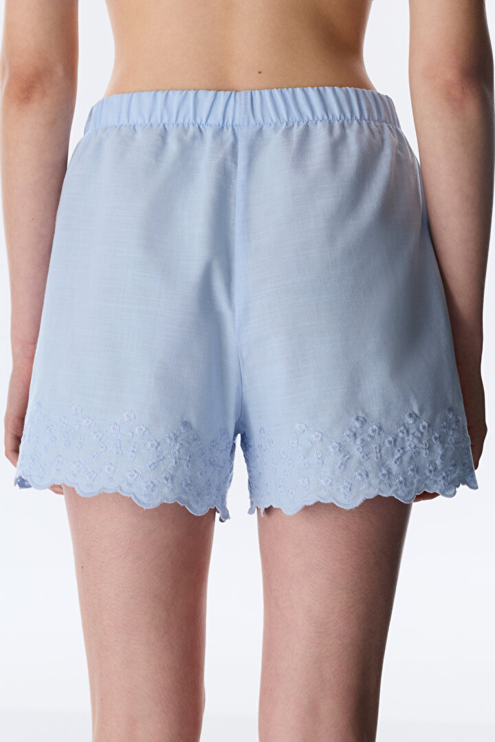 Mavi Relax Time Şort Pijama Altı - 2