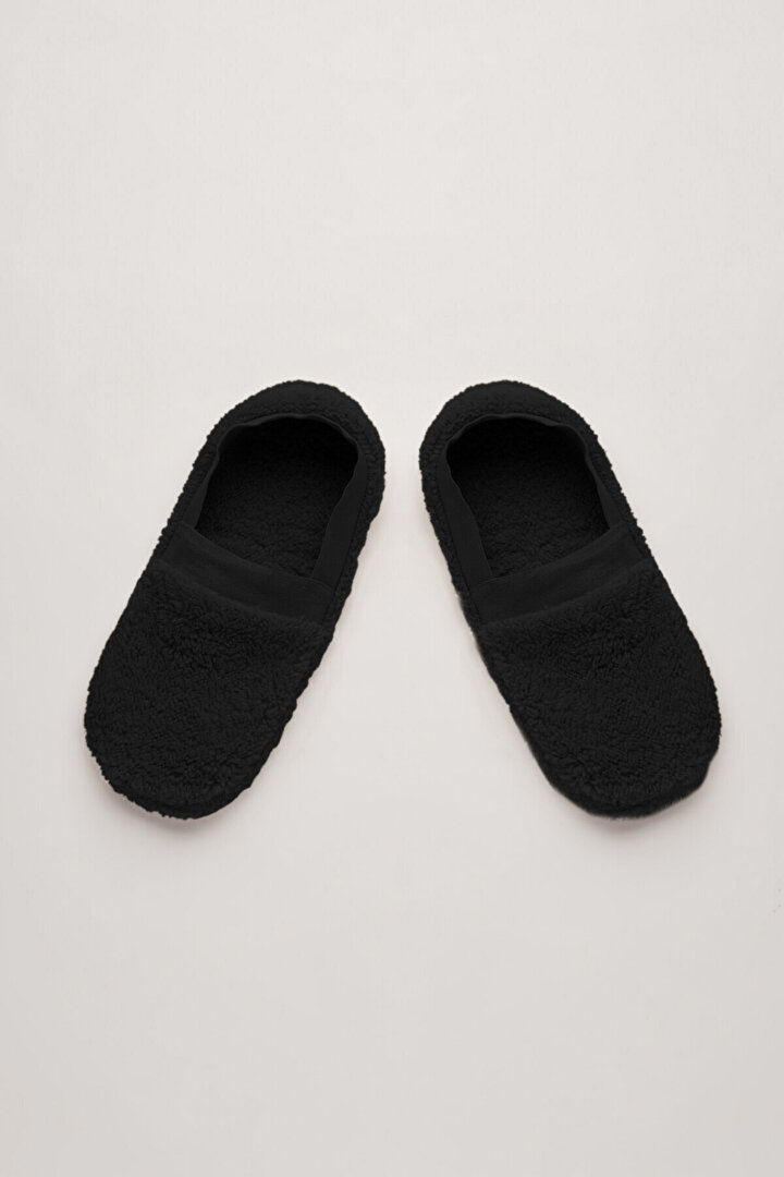 Dark Glitter Tape Booties - 3