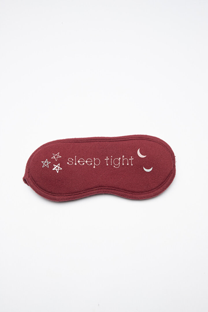 Burgundy Sleep Tight Thermal Sleep Mask - 2