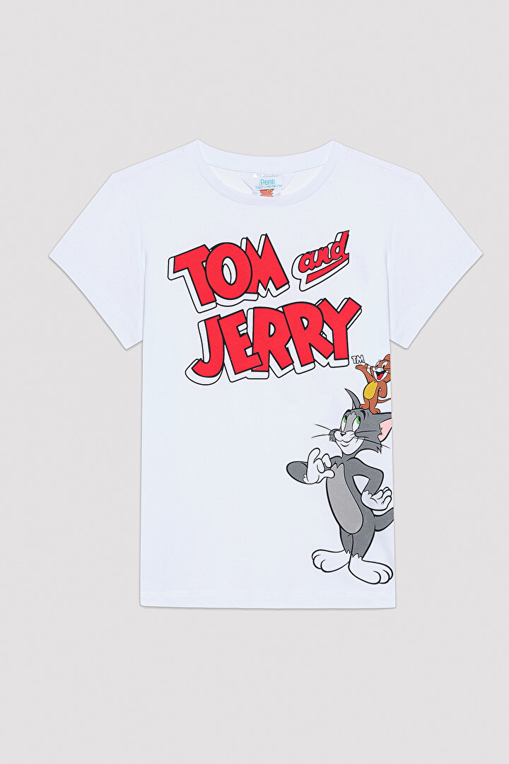 Erkek Çocuk Tom&Jerry Çok Renkli Pijama Takımı - 2