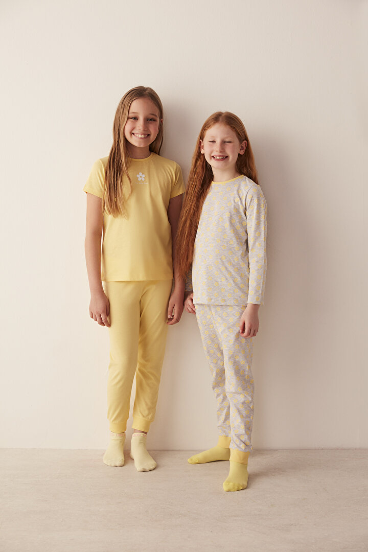 Kız Çocuk Only Daisy 4Lü Pijama Takımı - 2
