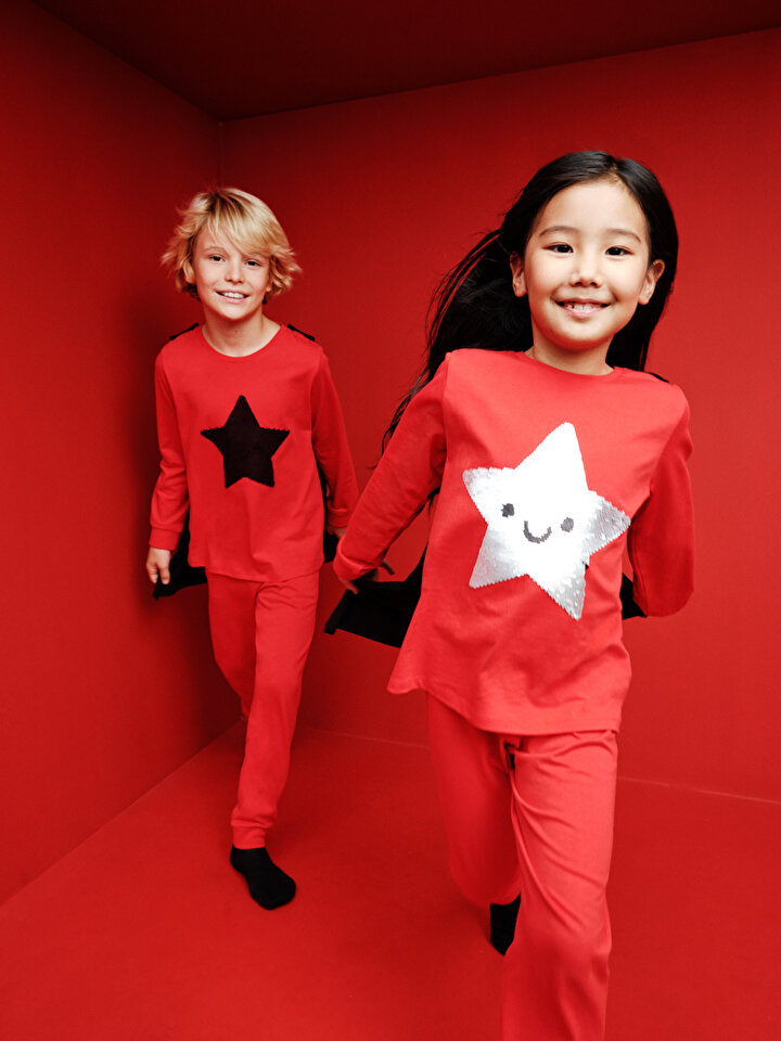 Unisex Young Star Pijama Takımı - 2