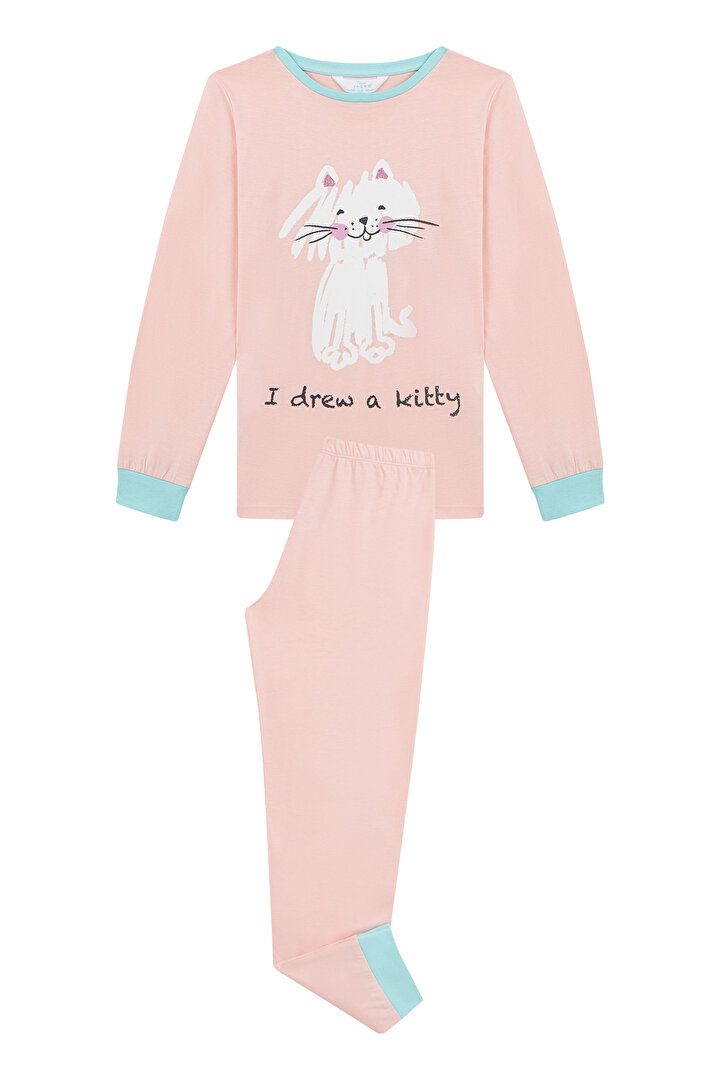 Girls Sketch 4 In 1 Pj Set - 2