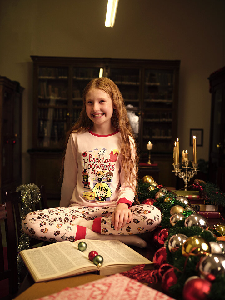 Kız Çocuk Back To Hogwarts Pijama Takımı - Harry Potter Koleksiyonu - 2