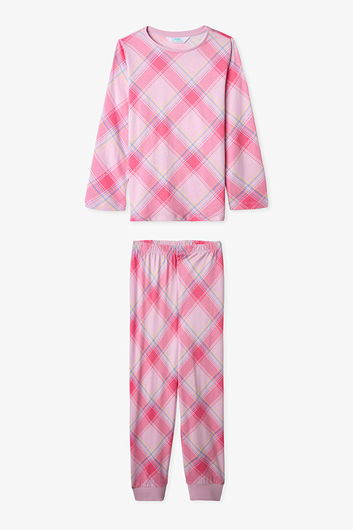 Pembe Kız Çocuk Cute Rabbit 2'li Pijama Takımı - 2