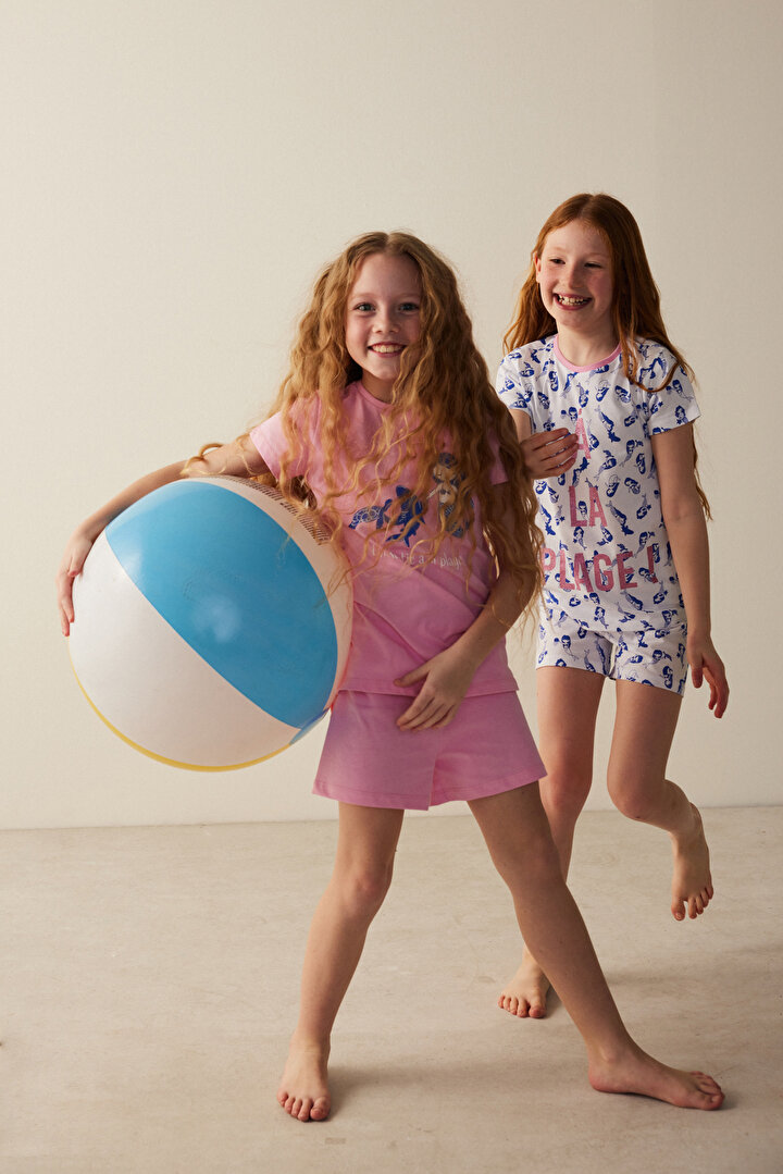 Girls La Plage 2in1 PJ Set - 2