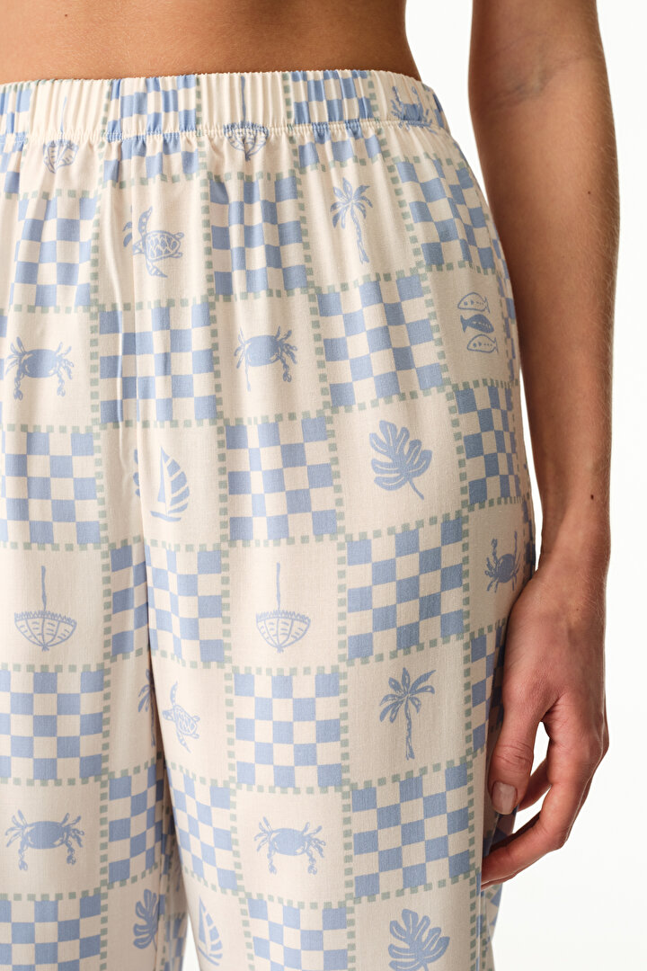 Mavi Sun Kissed Pantolon Pijama Altı - 2