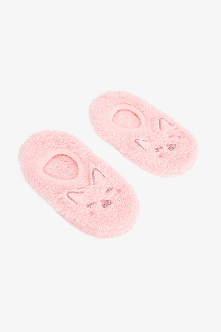 Pembe Kız Çocuk Sweety Kaymaz Tabanlı Ev Patiği - 2