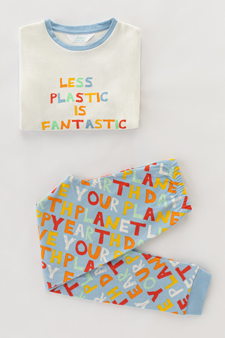 Erkek Çocuk Fantastic 2li Termal Pijama Takımı - 4