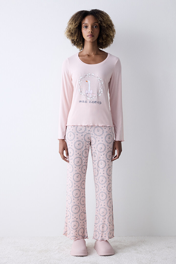 Dream Rosy Pink Tshirt PJ Top - 1