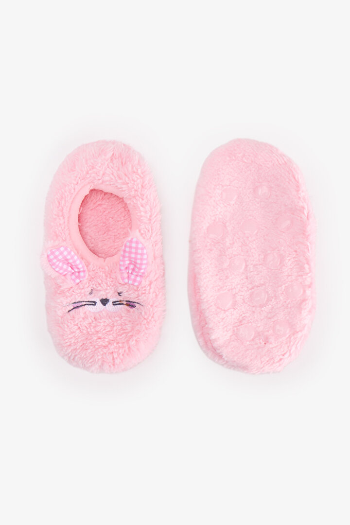 Kız Çocuk Pembe Check Bunny Çetik - 2