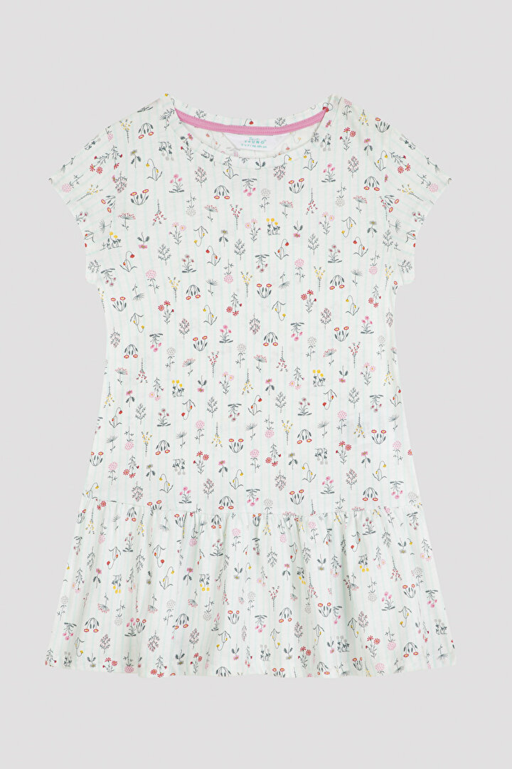 Girl Spring Botanic Dress - 1