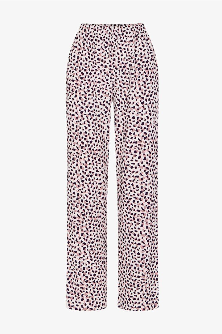 Mor Midnight Mood Baskılı Pijama Altı - 1
