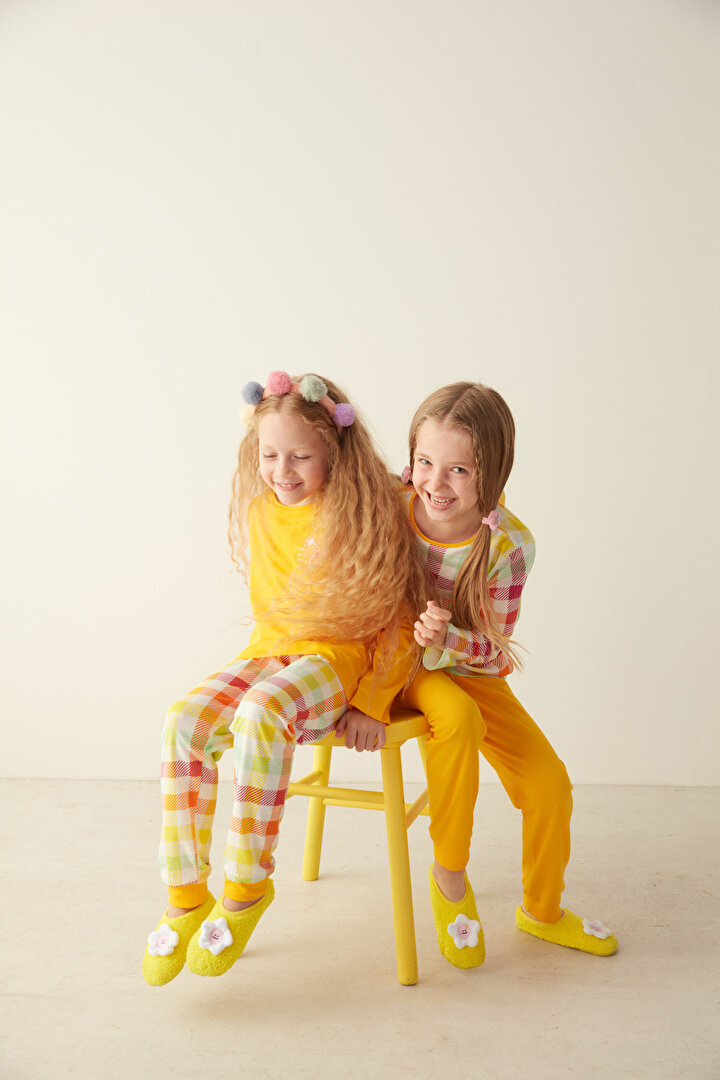 Çok Renkli G. Plaid 2li Pijama Takımı - 1