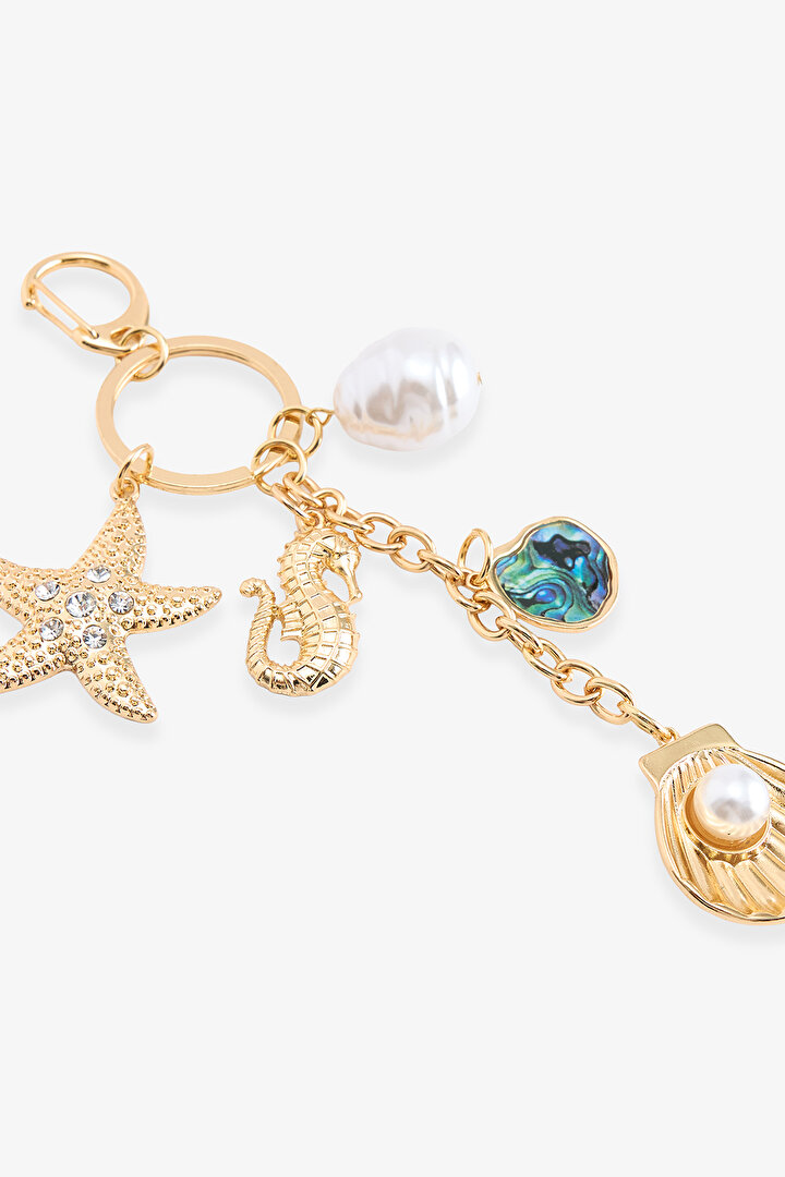 Gold Summer Keychain - 2