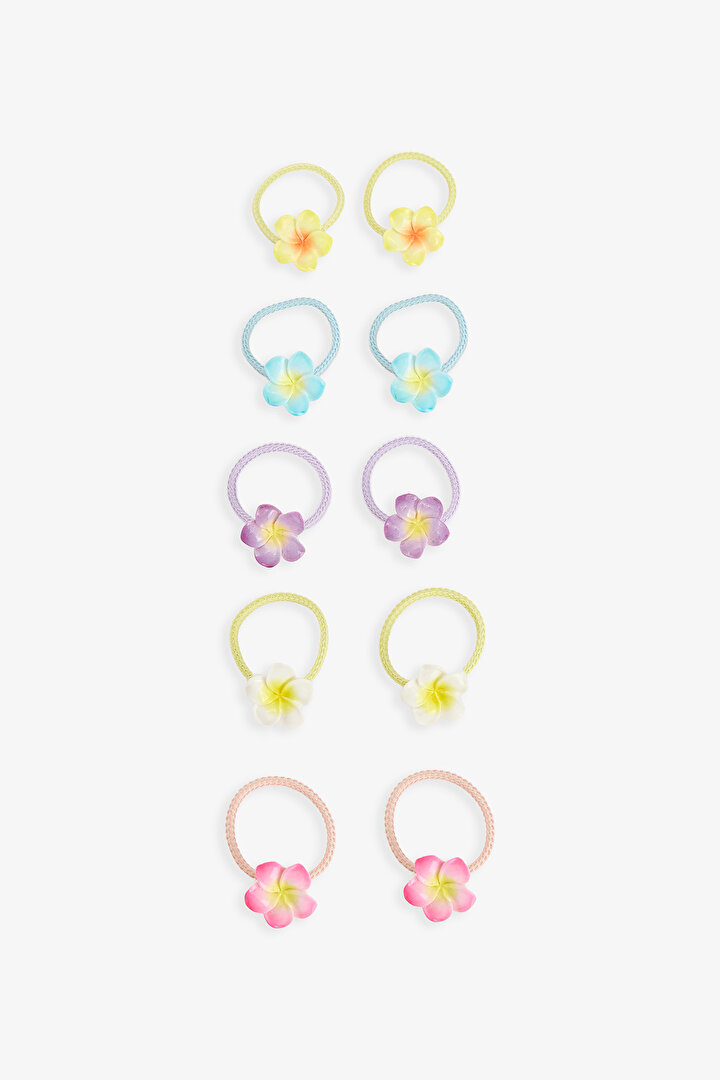 Multicolor Girls Daisy Hair Clip - 1