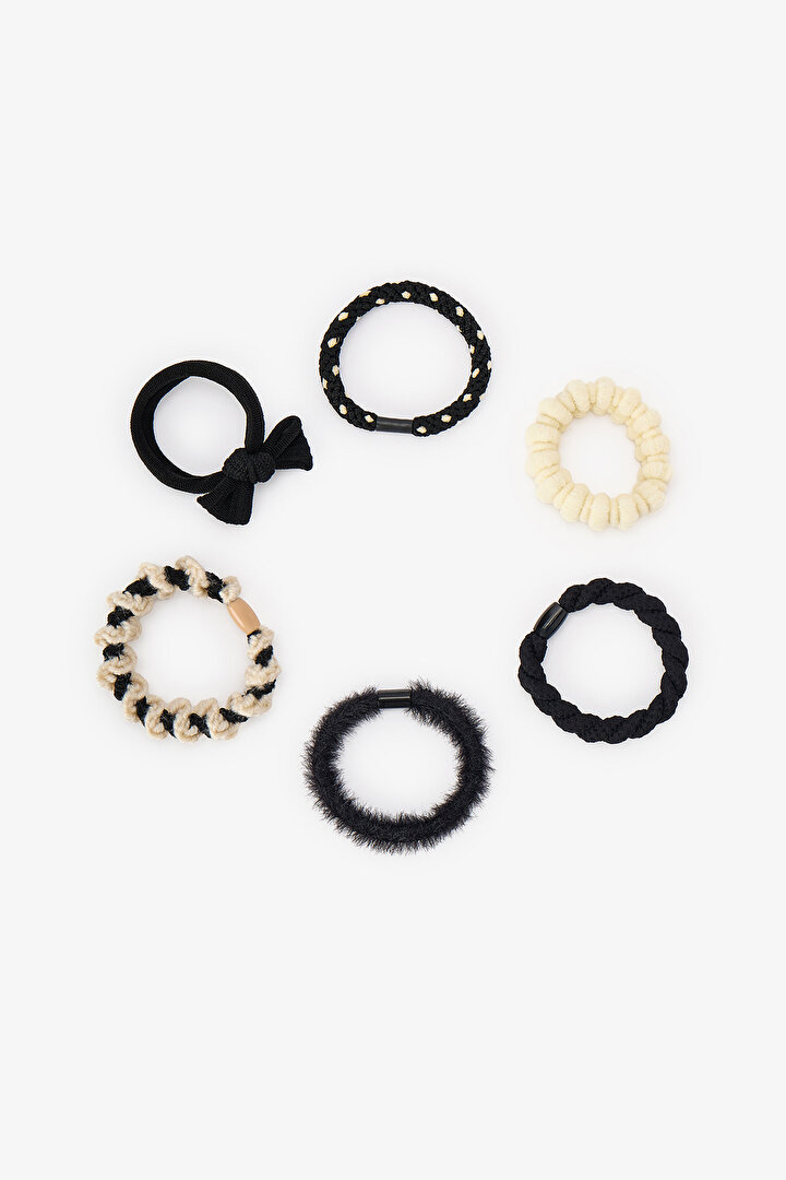 Black Alegria 6 Pack Hair Clip Set - 2