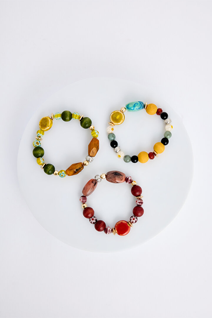 Wood Colorful Bracelet - 1