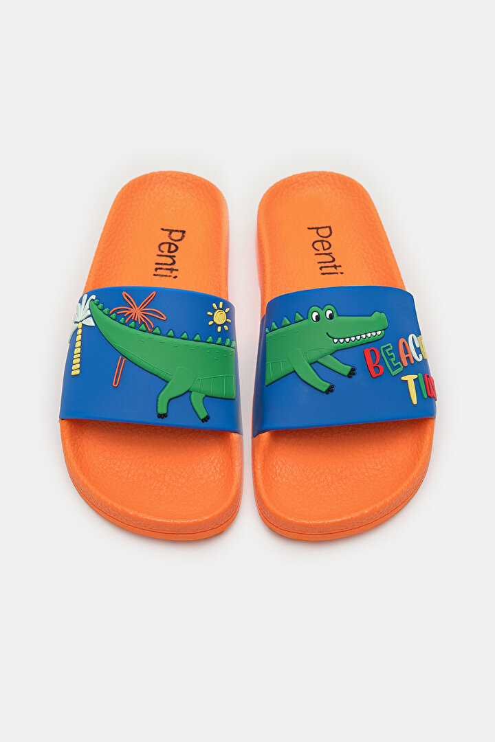 Boys Crocodile Slippers - 1