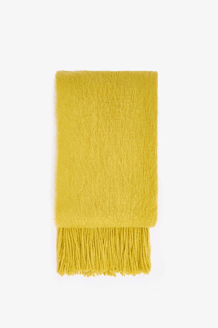 Green Multi Warmy Soft Texture Scarf - 1