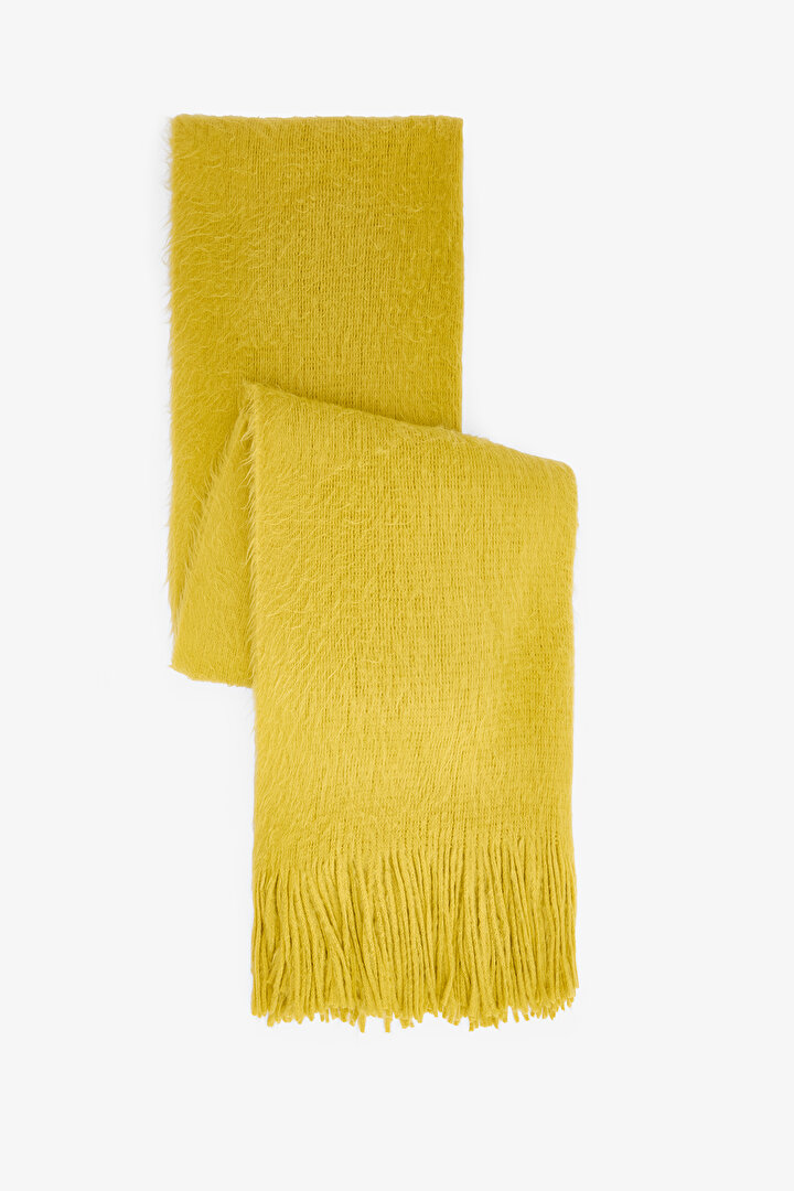Green Multi Warmy Soft Texture Scarf - 2