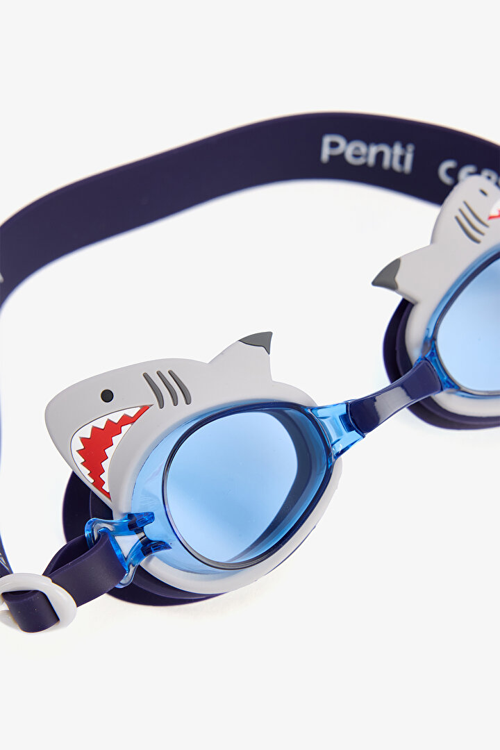 Erkek Çocuk Shark Renkli Deniz Gözlüğü - 2