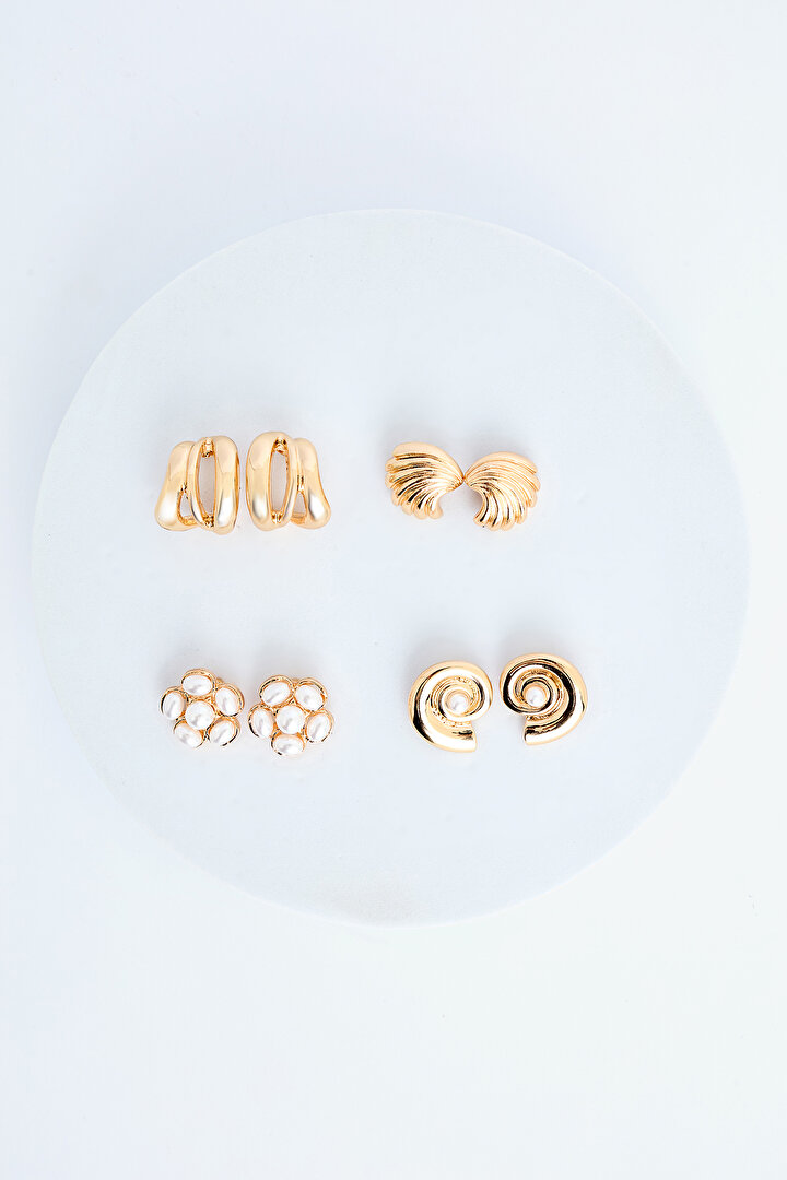 Selena Gold Earring Set - 1