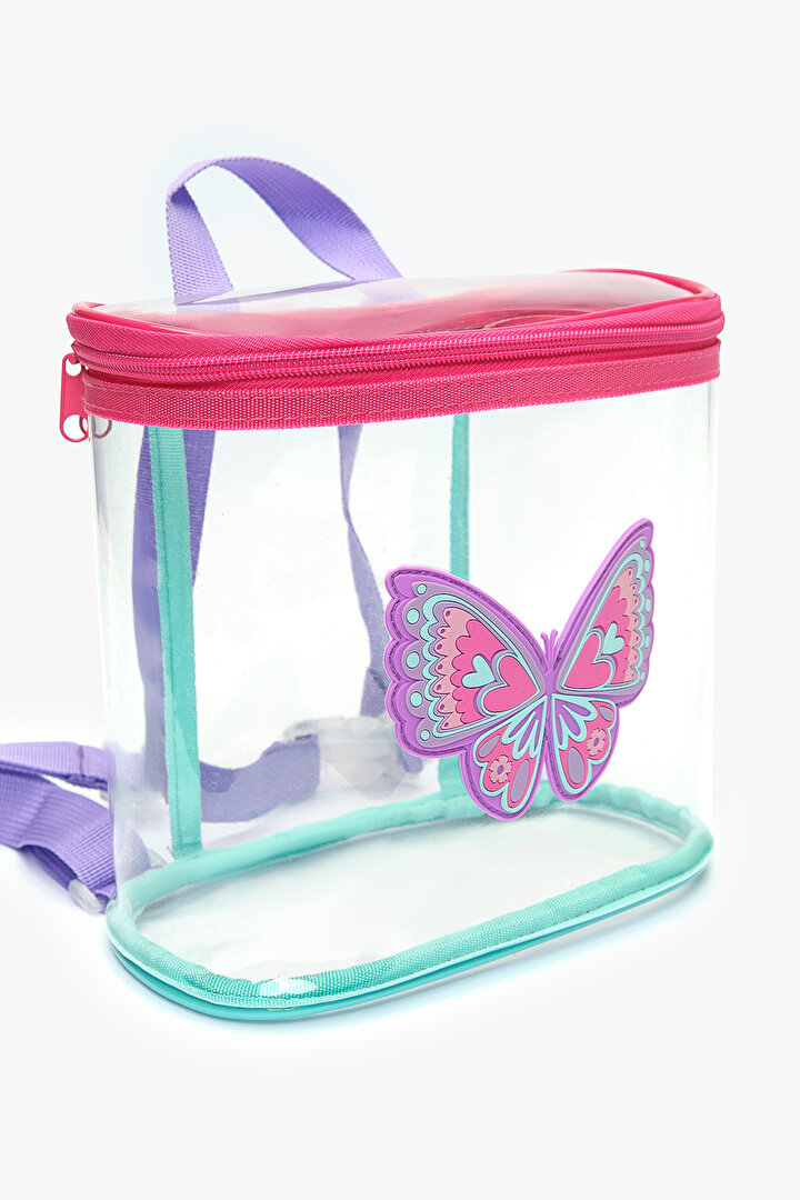 Kız Çocuk Butterfly Renkli Çanta - 2