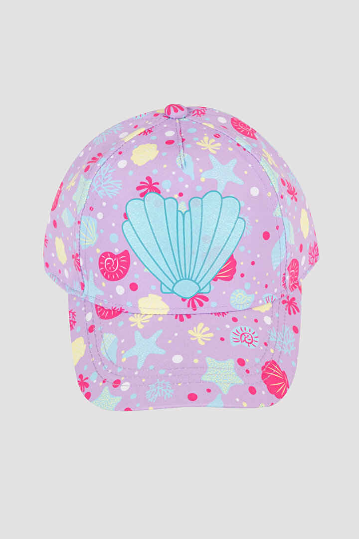 Kız Çocuk Shell Şapka - 1