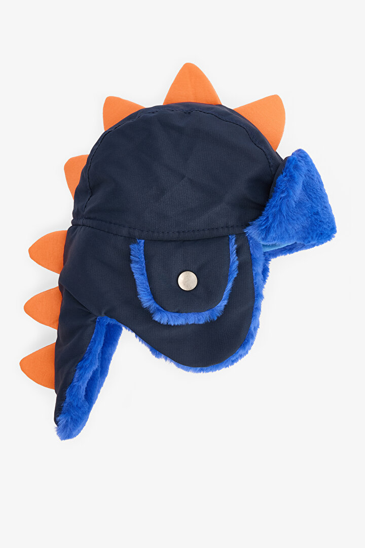 Colorful Boy's Dinosaur Soft Textured Beanie - 1