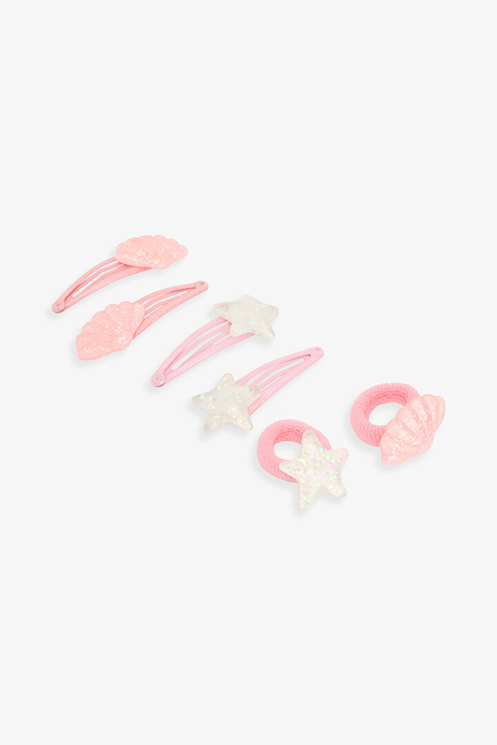 Renkli Kız Çocuk Shell Toka Seti - 1