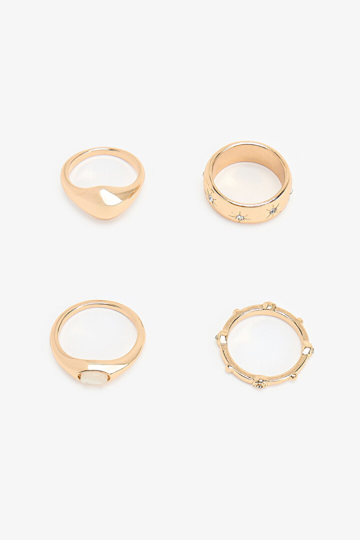 Gold Amanda Ring Set - 1