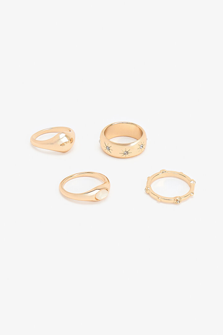 Gold Amanda Ring Set - 2