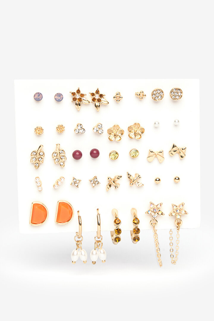 Mix Golden Earrings Set - 1