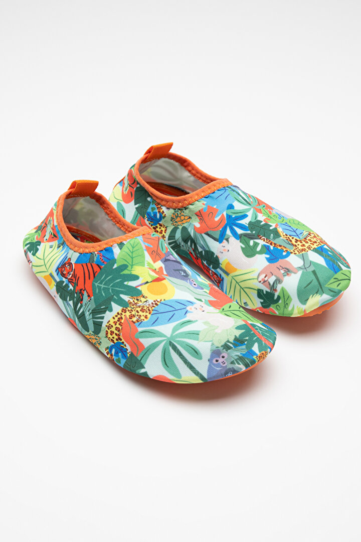Multi Colored Boys Junkle Sea Shoes - 1