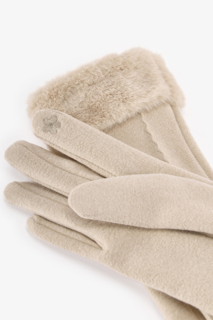 Ecru Berthe Gloves - 2