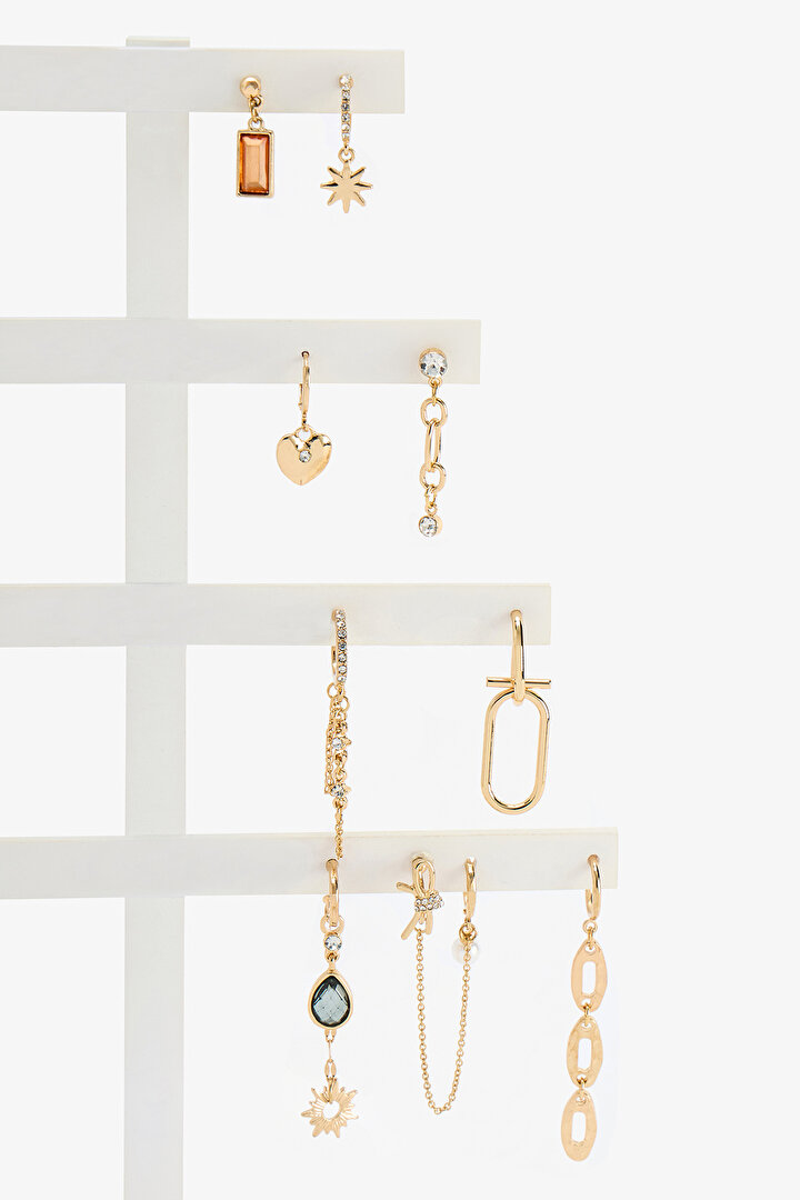 Gold Fiona Earring Set - 1