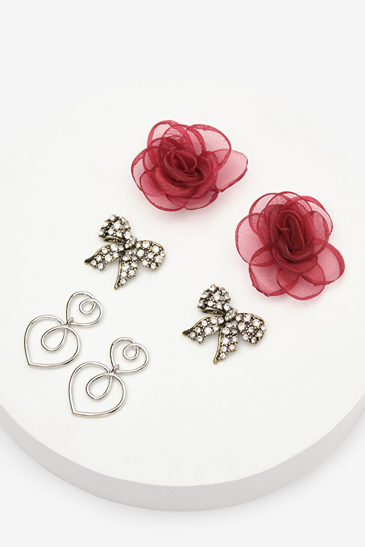 Siena Silver Earring Set - 2